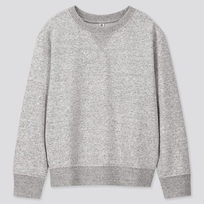 Світшот дитячий унісекс Uniqlo 3 роки 98 сірий (421808) 421808 фото