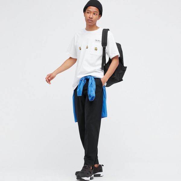 Футболка Uniqlo FINAL FANTASY UT розмір М біла (449078) 449078 фото