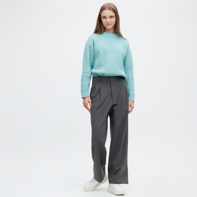 Брюки Uniqlo розмір XS сірі (456116) id_16708 фото