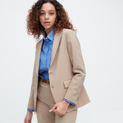 Піджак Uniqlo розмір М бежевий (456073) 456073 фото