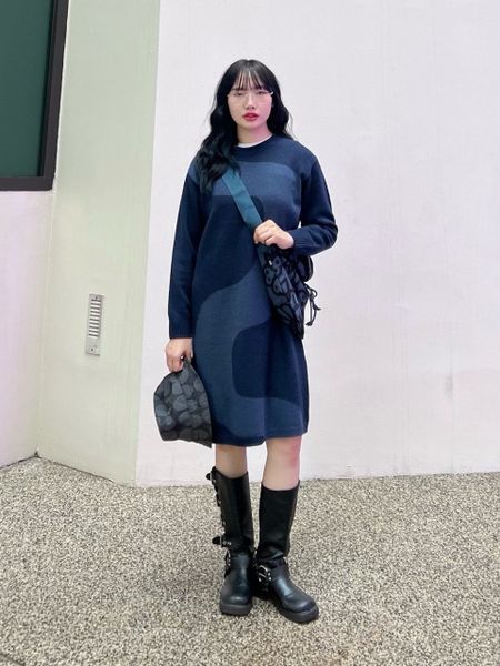Сукня з вовни Marimekko Uniqlo (469350) id_21414 фото